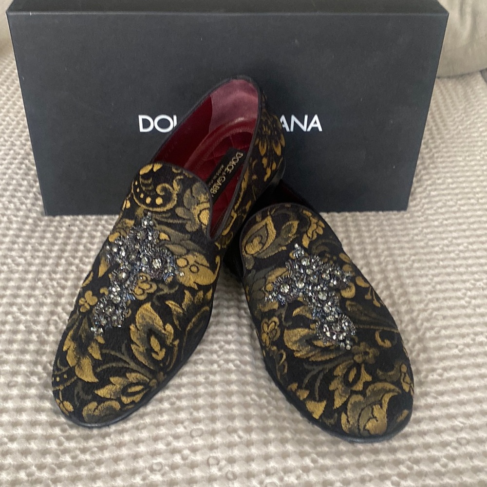 D&G baroque loafers excellent condition